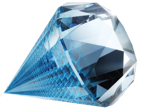 Blue diamond PNG image-6673